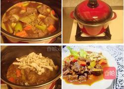 菇多多红酒炖牛肉的做法图解4