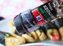 海苔面肠鲜葱卷的做法图解7