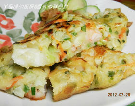 韩式海鲜煎饼[图]