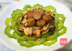 杏鲍菇伴苦瓜的做法图解5