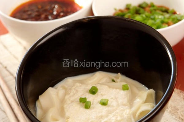 营养豆花拌面