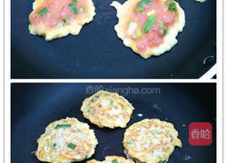 麻油姜汁煎肉饼的做法图解2