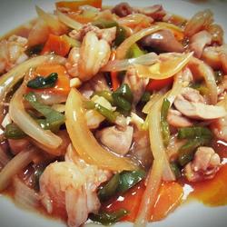 宫保鸡丁虾仁烩饭的做法[图]