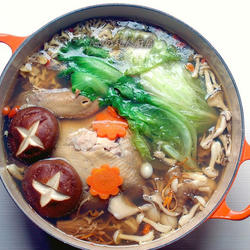 干贝虫草土鸡汤的做法[图]