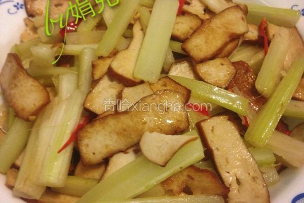 豆干西洋芹