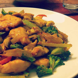 辣味噌炒鸡肉的做法[图]