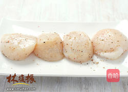 干贝温沙拉的做法图解3