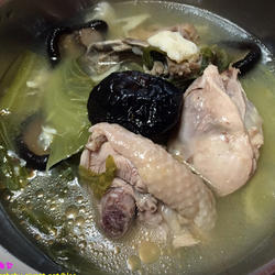 长年菜鸡汤的做法[图]