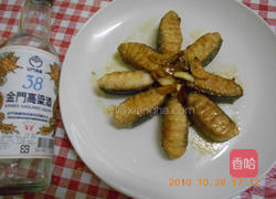 酒香烧旗鱼的做法图解8