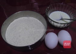 吻仔鱼车轮饼的做法图解2