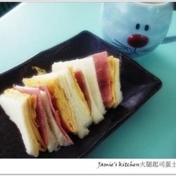 火腿起司三明治的做法[图]
