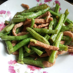 长豆炒肉丝的做法[图]