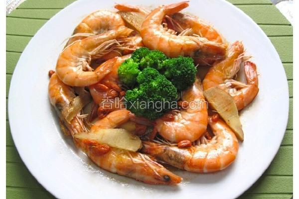 麻油虾