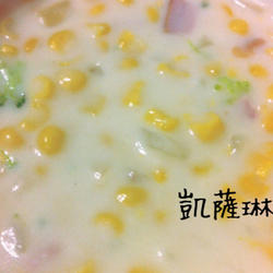 玉米浓汤的做法[图]