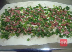 培根香葱面卷的做法图解3