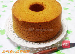 巧克力戚风蛋糕的做法图解7