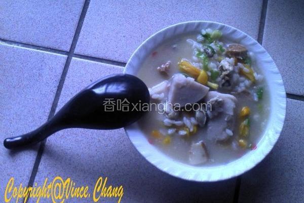 蚵仔芋头稀饭