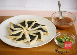 素蒸海苔豆包片的做法图解2