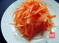 酥脆萝卜丝零嘴的做法图解2