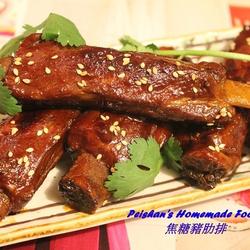 焦糖猪肋排的做法[图]