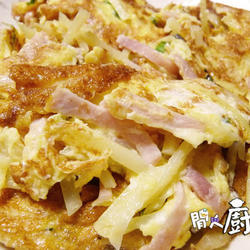 土豆丝煎蛋的做法[图]