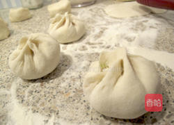 高丽菜水煎包的做法图解7