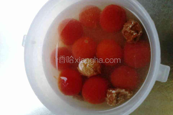 梅渍番茄