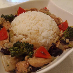 沙茶鸡肉烩饭的做法[图]