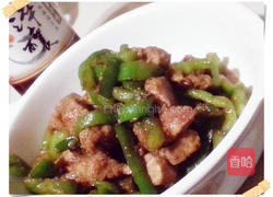 沙茶青椒猪柳的做法图解8