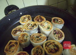 培根香葱面卷的做法图解8