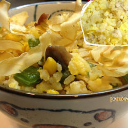 酱香菇菇蛋米饭的做法[图]