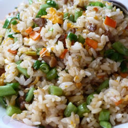 古早味菜脯蛋炒饭的做法[图]