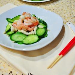 小黄瓜虾仁的做法[图]