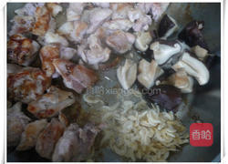 鸡腿地瓜炊饭的做法图解4