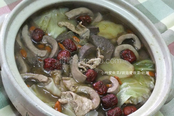鲜蔬麻油猪腰