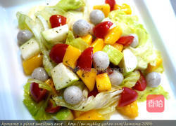 黑Q蔬果酸醋沙律的做法图解8