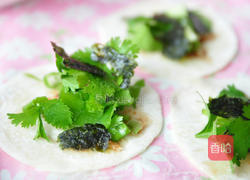 海苔时蔬煎饺的做法图解4