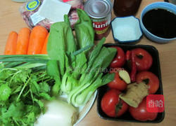 番茄牛肉面的做法图解1