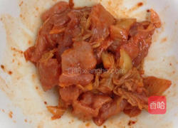 韩式泡菜猪肉的做法图解3