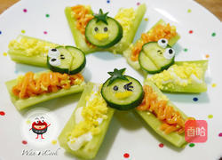 小黄瓜沙拉船的做法图解6