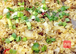 炸酱炒剩菜肉饭的做法图解3