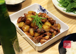 栗子马铃薯烧鸡的做法图解10