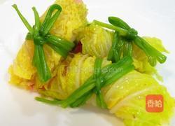 娃娃菜卷的做法图解6