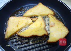 法式柠檬香蕉土司的做法图解3