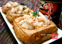 腐香蟹味虾松的做法图解5