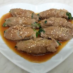 烧肉菠菜卷的做法[图]