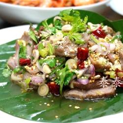 凉拌烤肉的做法[图]