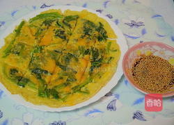 起司菠菜煎饼的做法图解1