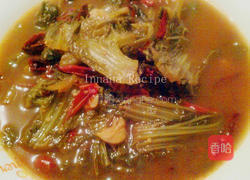 酸辣焖芥菜的做法图解4