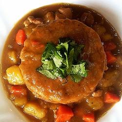 咖哩豆渣煎饼的做法[图]